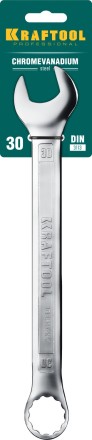 Ключ комбинированный KRAFTOOL, Cr-V, DIN 3113 27079-30 купить в Когалыме