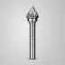 Зубр Твердосплавная борфреза J - зенкер с вершиной 60°, 12 х 10 мм (28808-12-10) купить в Когалыме