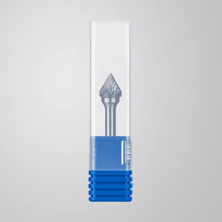 Зубр Твердосплавная борфреза J - зенкер с вершиной 60°, 12 х 10 мм (28808-12-10) купить в Когалыме