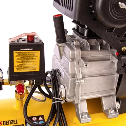 Компрессор воздушный, прямой привод DC1500/50, 1.5 кВт, 50 литров, 220 л/мин Denzel 58161 купить в Когалыме