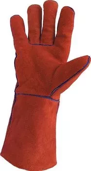 Краги сварщика спилковые пятипалые Трек купить в Когалыме