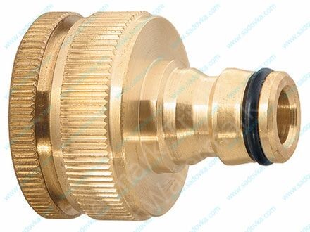 Адаптер латунный 3/4&quot;-1&quot; внутренняя резьба с переходником  PALISAD 65840 купить в Когалыме