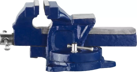 Тиски DEXX слесарные с поворотными механизмом, 100мм 32470-100 купить в Когалыме