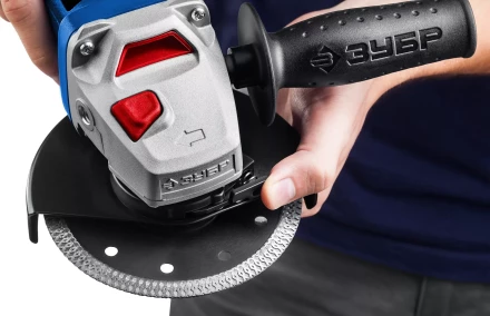 ЗУБР 1500 Вт, d125 мм, УШМ, Профессионал (УШМ-П125-1500 ПСТ) купить в Когалыме