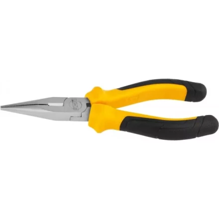 Тонкогубцы JCB, хромированное покрытие, двухкомпонентная рукоятка, CrV cталь, 160мм JPL009 купить в Когалыме