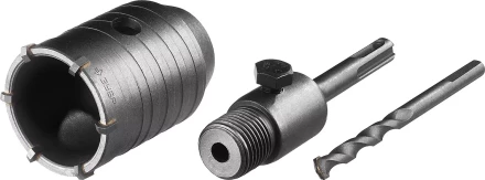 ЗУБР 50 мм, SDS - Plus, 6Т, коронка по бетону с оснасткой (29211-50) купить в Когалыме