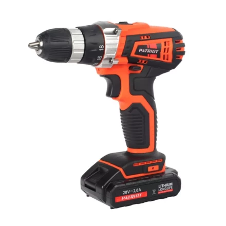 Аккумуляторная дрель-шуруповерт ударная THE ONE BR 201 Li-H PATRIOT купить в Когалыме