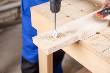 Сверло по дереву HAMMER Ф25х152мм (DR WD SP 25мм*152мм) купить в Когалыме