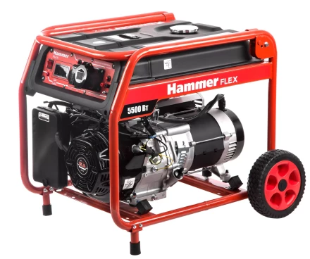 Бензоэлектростанция Hammer Flex GN6000T купить в Когалыме