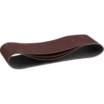 Лента шлифовальная бесконечная ЗУБР "МАСТЕР" на тканевой основе, для ЛШМ, P180, 100х610мм, 3шт 35543-180 купить в Когалыме