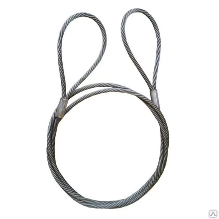 Буксир канатный TOR БТК 19,0 т 6,0 м опрессовка (петля-петля) канат 19,5 мм 1047402 купить в Когалыме