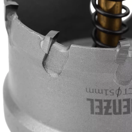 Коронка по металлу твердосплавная, 51 мм Denzel 724016 купить в Когалыме