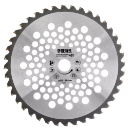 Диск для триммера Denzel, 255 х 25,4  40 зубьев, 96381