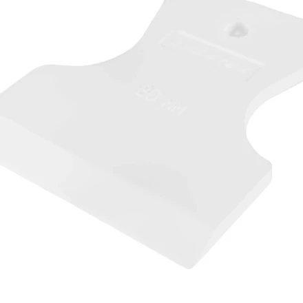 Шпатель, белая резина, 80 мм Россия Сибртех 85833 купить в Когалыме