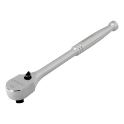 Ключ-трещотка 1/2&quot; Gross 14052, CrV, 120 зубьев, цельнометаллический, хром