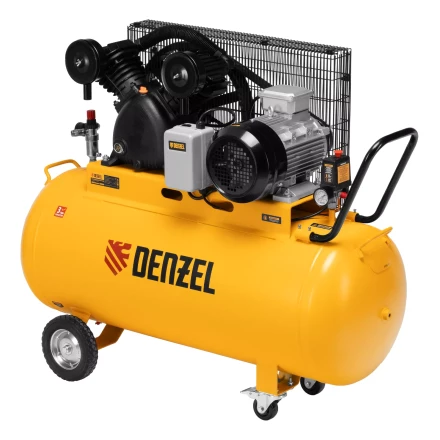 Компрессор воздушный рем. привод Denzel BCV 5500-T/200, 5,5 кВт, 200 литров, 850 л/мин купить в Когалыме