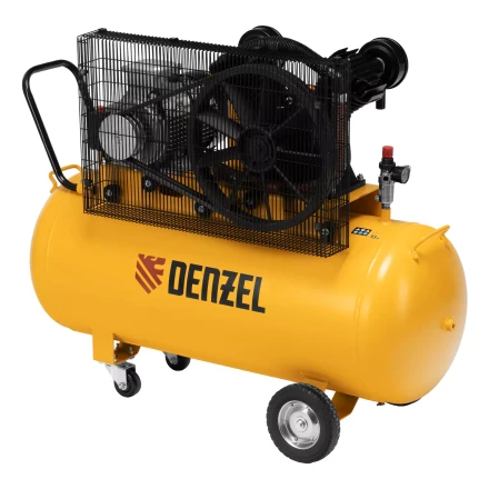 Компрессор воздушный рем. привод Denzel BCV 5500-T/200, 5,5 кВт, 200 литров, 850 л/мин купить в Когалыме