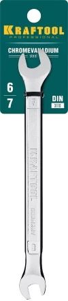 Ключи гаечные рожковые KRAFTOOL, Cr-V, DIN 3110 27033-06-07 купить в Когалыме