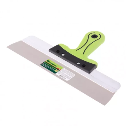 Шпатель фасадный нержавеющая сталь 350 мм двухкомпонентная ручка  Сибртех 85584 купить в Когалыме