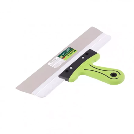 Шпатель фасадный нержавеющая сталь 350 мм двухкомпонентная ручка  Сибртех 85584 купить в Когалыме