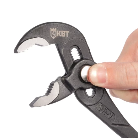 Клещи переставные КВТ с кнопочной самофиксацией 180 мм (85282) купить в Когалыме