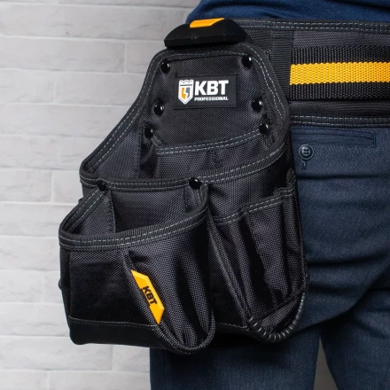 Быстросъемная поясная сумка модульного типа на клипсе с держателем для молотка КВТ СМ-01 (83135) купить в Когалыме