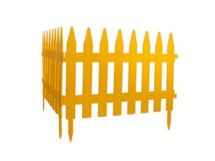 Забор декоративный &quot;Классический&quot; 28 х 300 см желтый  Россия 65000 купить в Когалыме