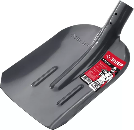 ЗУБР Мастер, 360 х 230 мм, полотно 1.6 мм, закалено, с рёбрами жёсткости, без черенка, тип ЛСП, совковая лопата (39428) купить в Когалыме