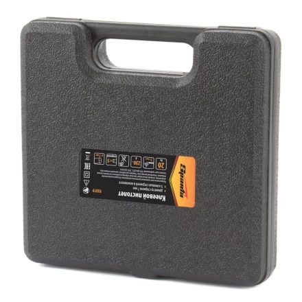 Клеевой пистолет с выключателем 7 мм в кейсе, 20 Вт, 5 г/мин Sparta 93019 купить в Когалыме