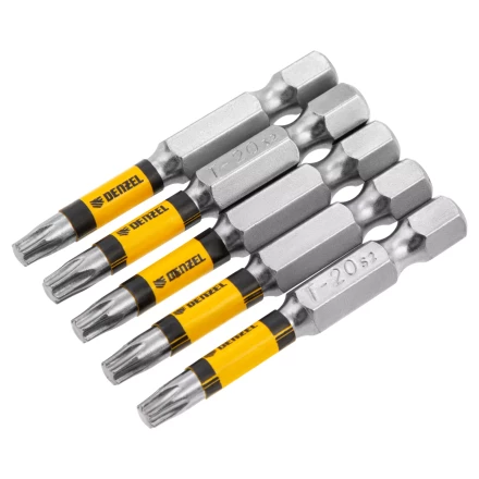 Бита T20x50, 5 шт. Denzel 7711320 купить в Когалыме