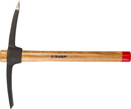 Кирка ЗУБР "МАСТЕР" кованая, с обратной деревянной рукояткой, 600г 20177-06 купить в Когалыме