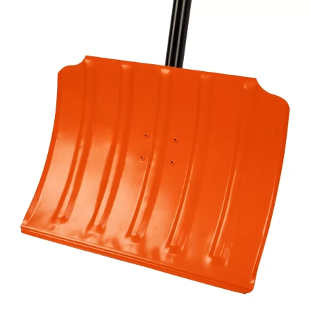 Лопата для уборки снега стальная Сибртех, 470х335х1335 мм, стальной черенок, Россия, 61656 купить в Когалыме