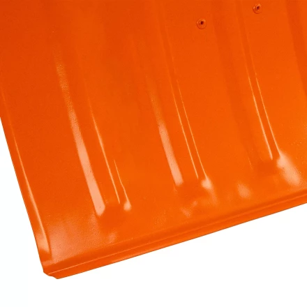 Лопата для уборки снега стальная Сибртех, 470х335х1335 мм, стальной черенок, Россия, 61656 купить в Когалыме