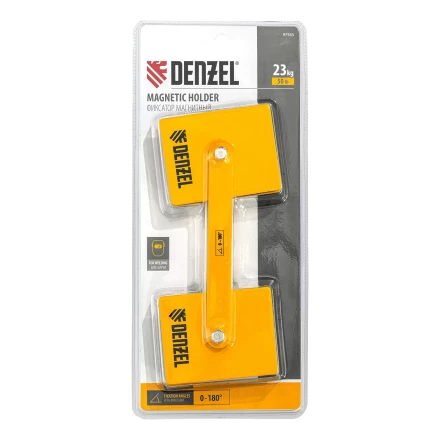 Фиксатор магнитный регулируемый Denzel для сварочных работ усилие 50 LB 97565 купить в Когалыме