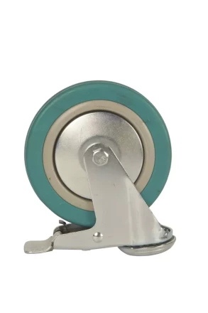 Колесо аппаратное поворотное SChgb 55 125 мм под болт с тормозом (N) 1042999 купить в Когалыме