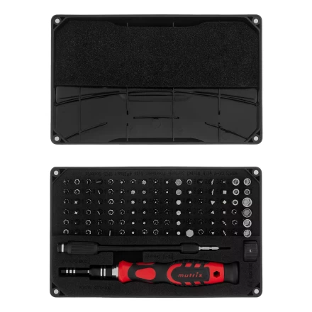 Набор для точных работ 107 в 1 Matrix, универсальный, сталь CrV, 13569 купить в Когалыме