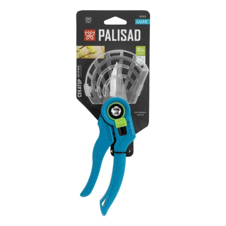 Секатор цветочный Palisad, 215 мм, регулировка захвата, пластиковые рукоятки, Luxe 60458 купить в Когалыме