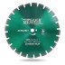 Алмазный сегментный диск MESSER-DIY диаметр 400мм для резки асфальта, свежего бетона и кирпича купить в Когалыме