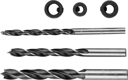 Набор сверл по дереву с ограничителями, 3шт(d=6-10мм), STAYER 30144-H6 30144-H6 купить в Когалыме