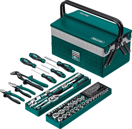 Универсальный набор инструмента в металлическом боксе, 99 предм. 27978-H99 купить в Когалыме