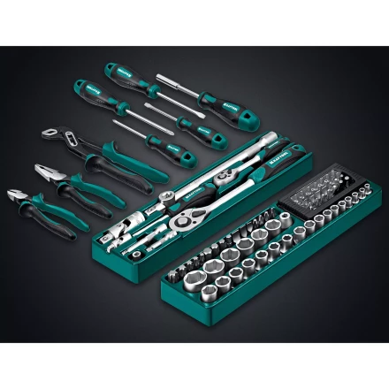 Универсальный набор инструмента в металлическом боксе, 99 предм. 27978-H99 купить в Когалыме