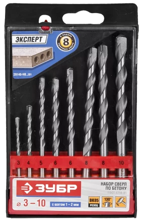 Наборы сверл по бетону серия ПРОФЕССИОНАЛ купить в Когалыме