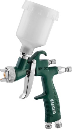 Краскопульт пневматический KRAFTOOL AirKraft Mini, HVLP, c верхним бачком, 1,0мм 06565-1.0 купить в Когалыме