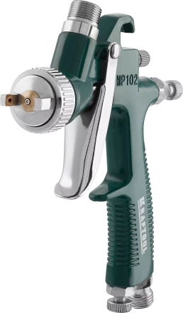 Краскопульт пневматический KRAFTOOL AirKraft Mini, HVLP, c верхним бачком, 1,0мм 06565-1.0 купить в Когалыме