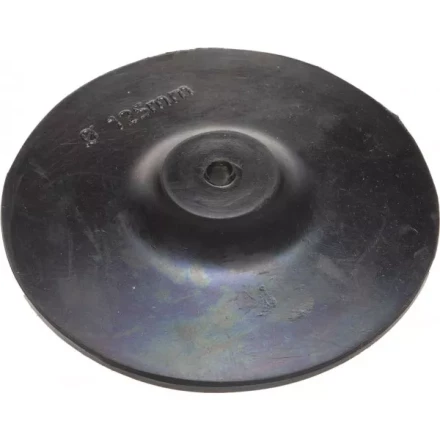 Тарелка опорная ТЕВТОН резиновая с шестигранным хвостовиком, для дрели, 125мм 3579-125 купить в Когалыме