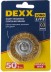 DEXX. Щетка дисковая для дрели, витая стальная латунированная проволока 0,3мм, 50мм 35110-050 купить в Когалыме