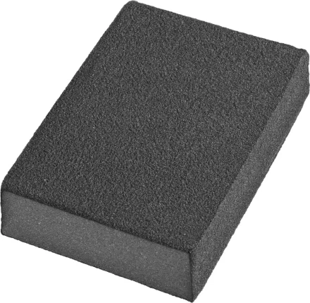 Губки шлифовальные DEXX четырехсторонняя, AL2O3 средняя жесткость, Р120, 100х68х26мм 35637-120 купить в Когалыме