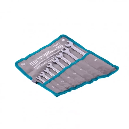 Набор ключей комбинированных 8 шт 8-19 мм,  антислип Stels 15283 купить в Когалыме