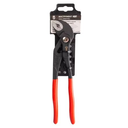 Клещи переставные КВТ с кнопочной самофиксацией 250 мм (85283) купить в Когалыме
