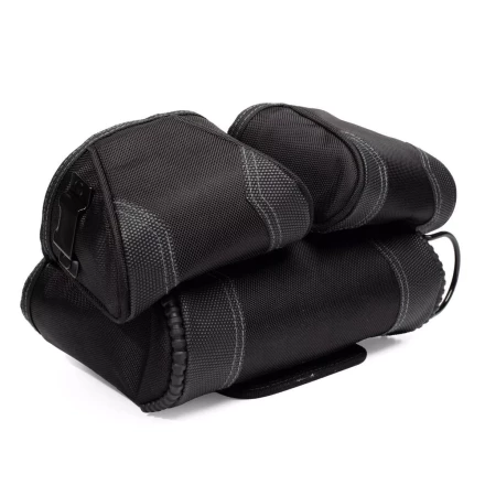 Быстросъемная поясная сумка модульного типа на клипсе с держателями для молотка и рулетки КВТ СМ-02 (83136) купить в Когалыме